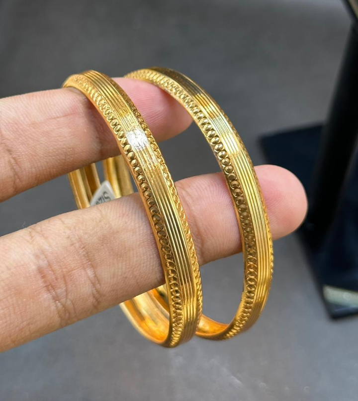 Gold Bangles For Women | Gold Plated Bangle | Bangle SJ-022