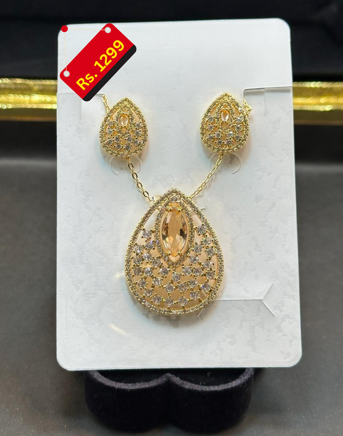 China Gold Plated Locket Set SJ-001