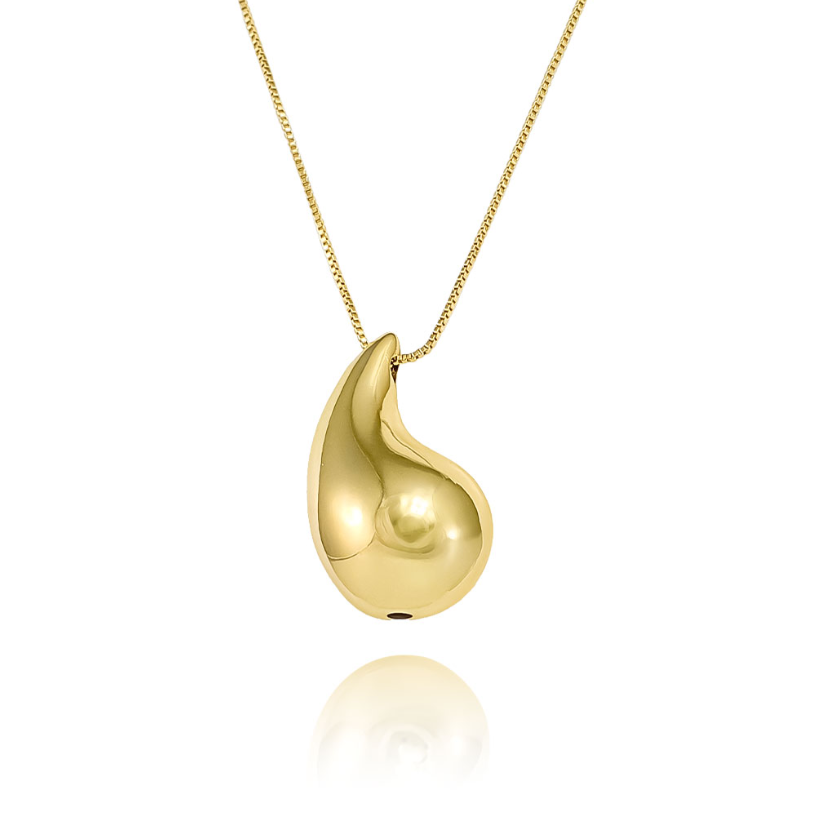 Water drop pendant necklace – Saif Jewellers (High Copy)